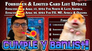 BANLIST Y CUMPLEAÑOS EN DIRECTO yugiohtcg yugioh masterduelyugioh masterduel [upl. by Laitselec]