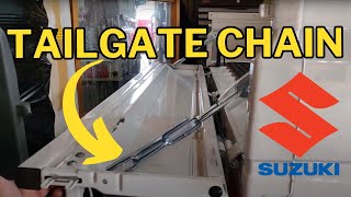 Install  Suzuki Tailgate Chain  Suzuki Carry DA63T [upl. by Rawdan]