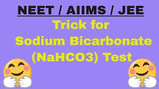 Sodium Bicarbonate Test trick  Reaction of NaHCO3 Sodium Bicarbonate  Tests for Carboxylic Acid [upl. by Sexela]