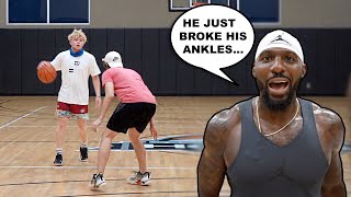 NFL Legend Dez Bryant Took Me To His GYM 5v5 Basketball In Texas [upl. by Egide916]