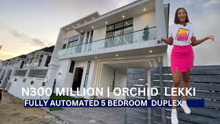 5 Bedroom Mansion selling for 300 Million Naira in Orchid lekki Lagos Nigeria [upl. by Paver664]