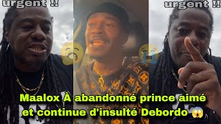 😱Prince Aimé Recadre Maalox Qui La Abandonné Débordo Djeneba djaba 🥱 By Richko Bob [upl. by Rodman413]