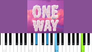 Autumn  One Way Piano Tutorial [upl. by Dadirac366]