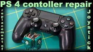 PS4 Controller repair joystick replacement [upl. by Amsden45]