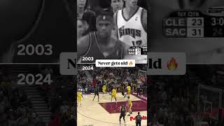 Lebron James tomahawk dunk never gets Old shorts lebronjames [upl. by Angela]