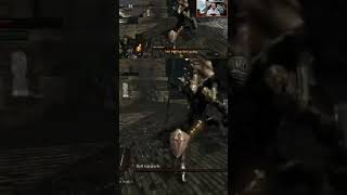 MjM vs Gargoyle from darksoulsremastered knightsolaire bossfight gargoyles [upl. by Euqinehs]