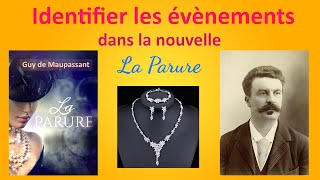 identifier les évènements dans la nouvelle la Parure de Guy de Maupassant parcours français [upl. by Boudreaux]