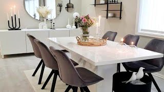 100 Modern Dining Room Decorating Ideas 2024 Living Room Dining Table Design  Home Interior Design [upl. by Syman]