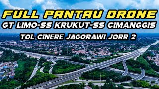 Semakin Ramai Jalan Tol Cijago JORR 2 dari Tol Sercin ke Tol Jagorawi [upl. by Nemajneb]