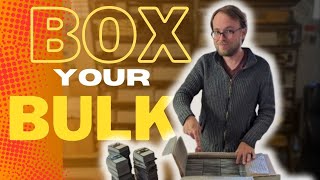 How to Box Your BULK Trading Cards to Maximize Your Bulk Submissions [upl. by Eisteb]