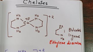 Chelate in Coordination Compounds chelation coordinationcompounds 12boardexam [upl. by Hey336]