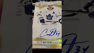 Auston Matthews The Cup Autograph austonmatthews boxbreak nhl [upl. by Forest833]