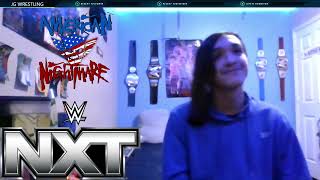 Trick Williams amp Ridge Holland ampAndré Chase Promo Segment Reaction [upl. by Still]