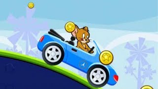 Tom amp Jerry Jerry Car Stunt Skill Game Walkthrough Levels 18 [upl. by Laddie949]