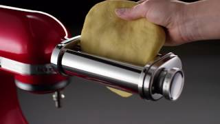 Pasta Roller Attachment  KitchenAid [upl. by Anayd735]