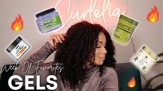 Curlsmas Day 11 Week Of Favorites  BEST Gels For THICK Low Porosity Hair [upl. by Lombardo647]