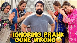 Hardest Ignoring Prank ever 😂  Jawad sy maafi mangni par gae🙏🏻😂 [upl. by Adnovahs]