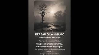 Kerbau Gila indie indierock indiemusic rock heavymetal slowrock lovestory powerofsong [upl. by Anelec]