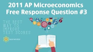 AP Microeconomics 2011 FRQ 3 Negative Externalities [upl. by Gage141]