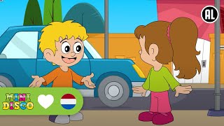 OP STRAAT  Kinderliedjes  Liedjes voor Peuters en Kleuters  Minidisco [upl. by Gibbeon]