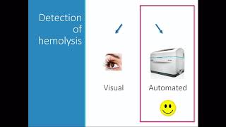 Hemolysis detection and management [upl. by Acirre]