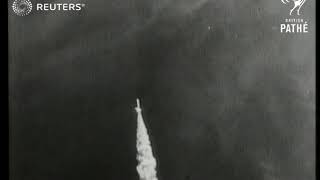 US Navy tests Aerobee rocket 1949 [upl. by Cecelia]