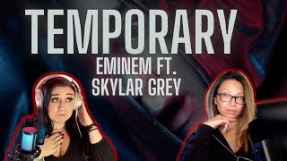 Cousins react to TEMPORARY by EMINEM ft SKYLAR GREY [upl. by Geer]