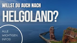 Helgoland Büsum Erfahrungsbericht Ausflugziel Sehenswürdigkeiten Anreise SchiffsfahrtFamilie [upl. by Wind447]