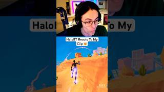 HaloBT’s Reaction To My INSANE Clip 😳 fortnite halobt subscribe codemrregretz clips insane [upl. by Garibull]