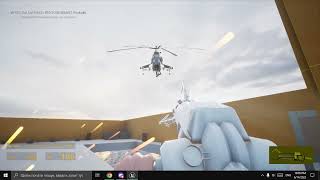 UE4  Hunter chopper AI progress [upl. by Arua]