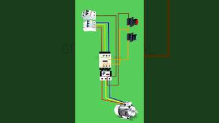 dol starter holding connection dolstarterholdingconnection controlwiring dolstarter 🪛🪛 [upl. by Nimzzaj]