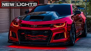 My CAMARO ZL1 Updated NEW Lights with TONS of Features [upl. by Capwell]