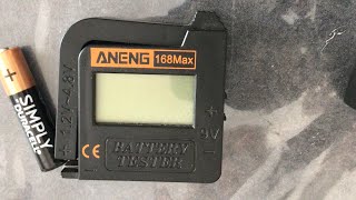 ANENG 168Max  INSIDE a battery tester [upl. by Htenay918]