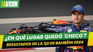 Checo Pérez saldrá en el quinto lugar del Gran Premio de Bahréin 2024 [upl. by Mercorr457]