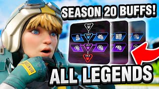 FULL Gameplay Perk Skill Tree GUIDE for Apex Legends Season 20 [upl. by Nauqat]