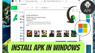 🔥 How To Install Apk On Windows 1011 Without Emulator  Run Android Apk On LaptopPc  🔥 [upl. by Vonny757]