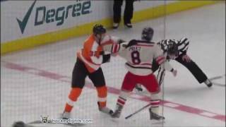 Tom Sestito vs Brandon Prust Feb 5 2012 [upl. by Amersham]