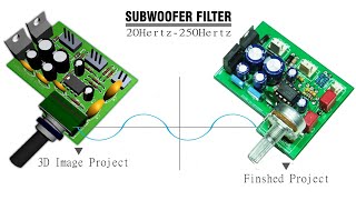 Subwoofer Filter 4558  Regulated Power Supply JLCPCB [upl. by Jasmina]