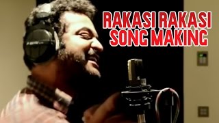 Jr NTR Singing Raakasi Raakasi Song  Making of Rabhasa [upl. by Nosille]