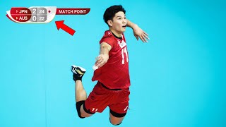 Prime Yuji Nishida and Volleyball Team Japan Were Unstoppable in 2019 [upl. by Ahsiemat]