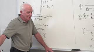 Heat Transfer 07 Overall heat transfer coefficient composite geometries examples [upl. by Stedman246]