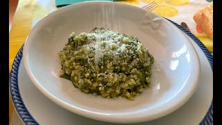 Foraging Wild Plants and Cooking an Authentic Italian Risotto Risotto Alle Erbe Selvatiche [upl. by Enilrahc]