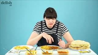 We Attempt Smithys Curry Challenge From Gavin amp Stacey  Delish UK [upl. by Nwahsan]