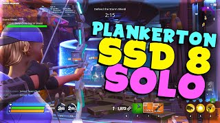 Plankerton Storm Shield Defense 8 Solo Fortnite Save The World [upl. by Marlon]