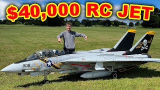 GIANT RC Jet with 2 real Jet Turbine Engines [upl. by Tressa672]