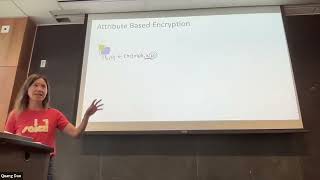 Huijia Lin AttributeBased Encryption for Circuits of Unbounded Depth from Lattices and More [upl. by Auohs487]