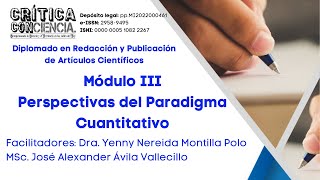 Módulo III Tema 2 Tipos de investigacion cuantitativa [upl. by Uokes]