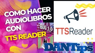 como hacer audiolibros con TTSReader trending viral  Dantips [upl. by Ecniv]