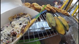 Indonesia Tangerang Street Food 2847 Pisang Gepeng Aneka RasaYDXJ0149 [upl. by Ellyn]