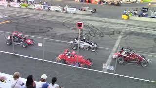 CanAm NonWing Sprint Cars Aug 1724 [upl. by Arahs]